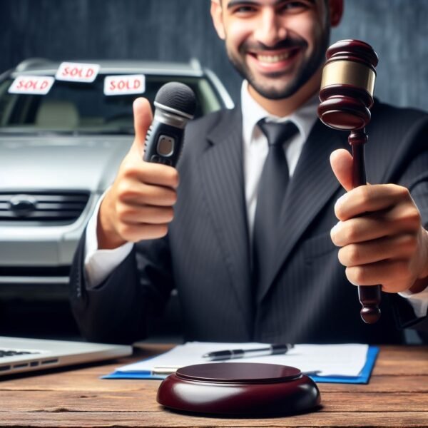 role of auto auctioneer